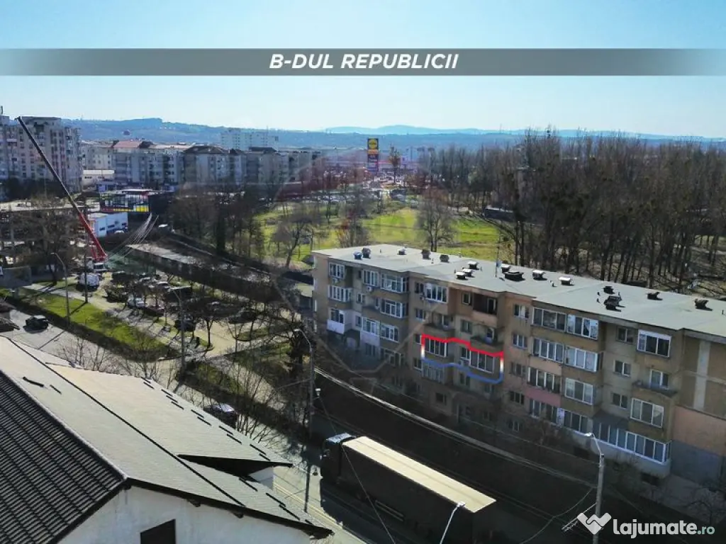 DE VANZARE Apartament 2 camere BULEVARDUL REPUBLICII 