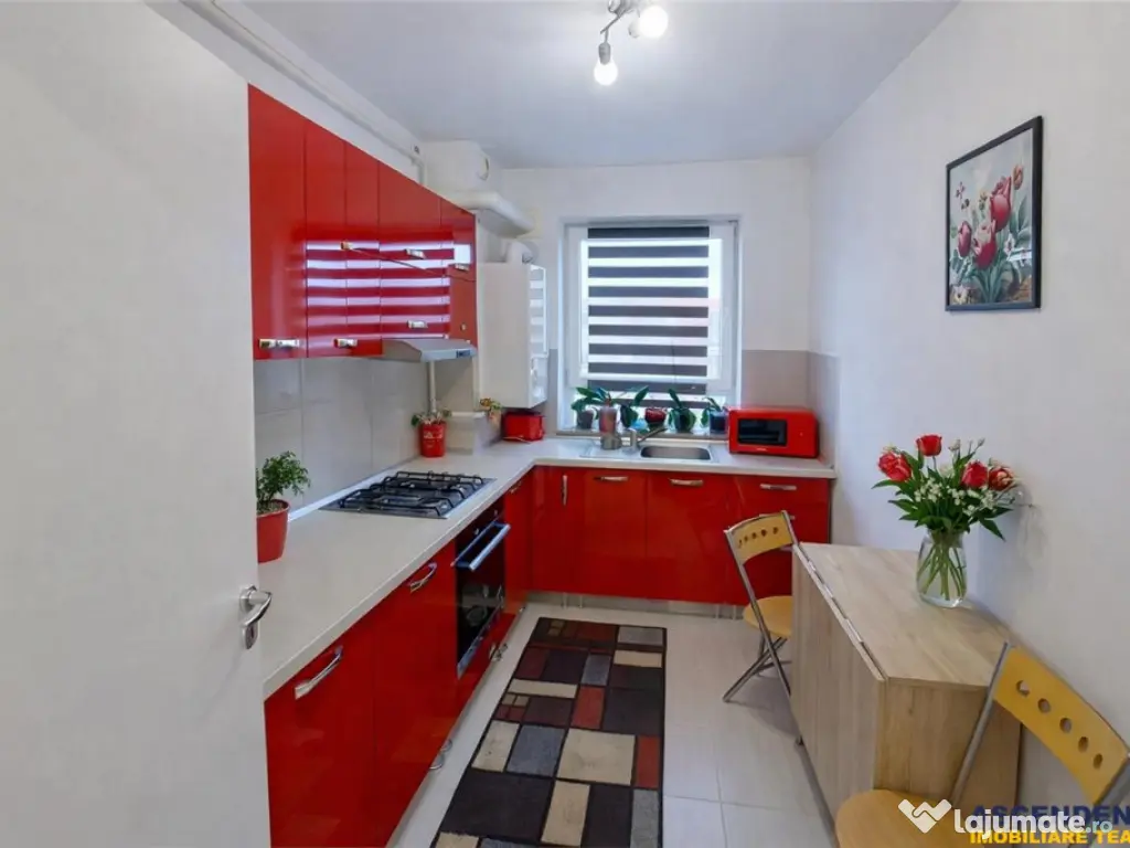 3D!Apartament 2 camere,decomandat, mobilat,utilat,Avangarden 