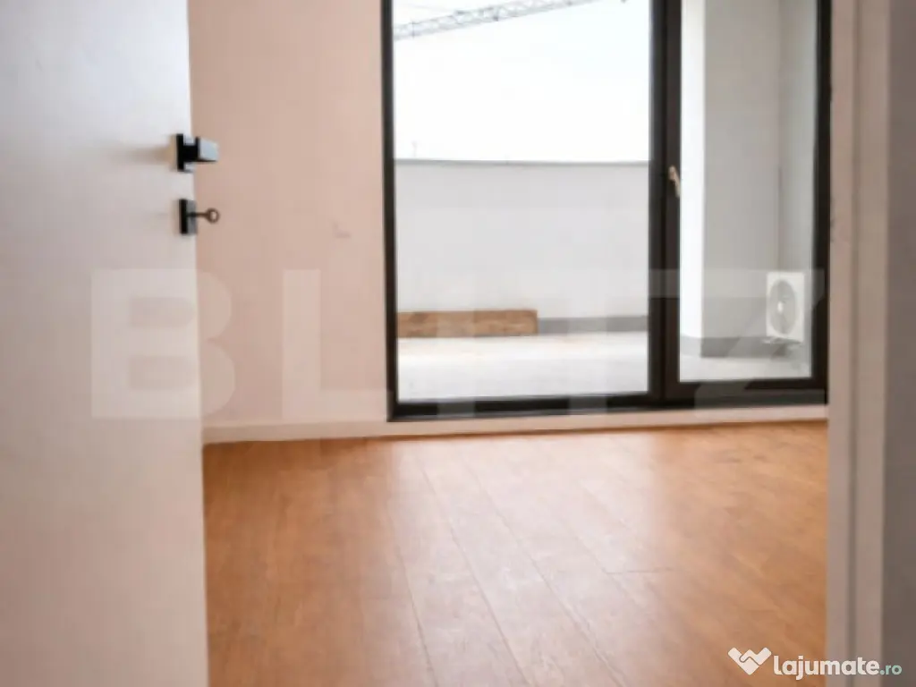 Apartament 2 camere, modern cu terasă generoasă, Bloc nou, 
