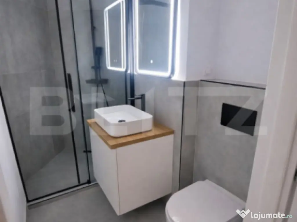 Apartament 2 camere, modern cu terasă generoasă, Bloc nou, 