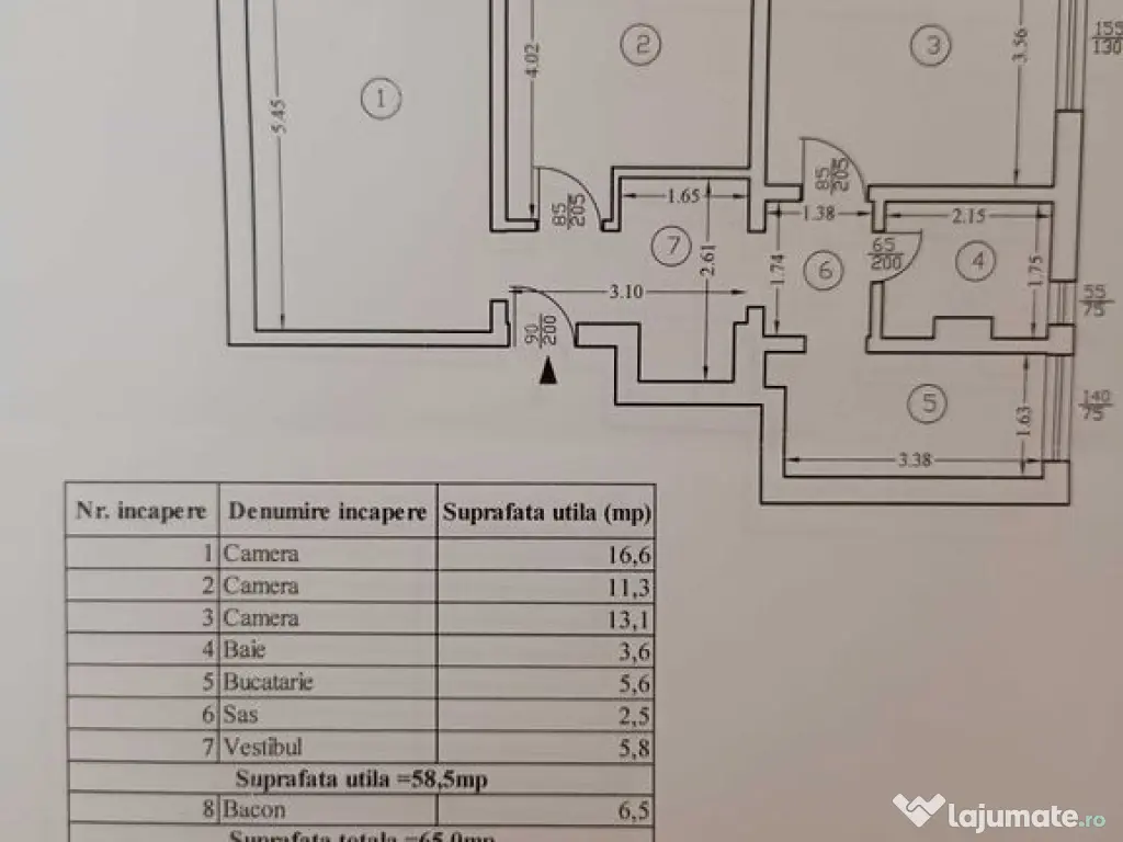 Apartament de vanzare 3 camere et. 2/10 Soseaua Giurgiulu... 