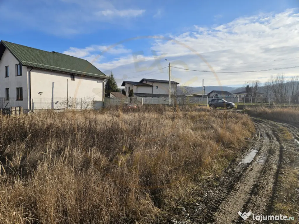 Teren 1.250 mp, toate utilitatile – Bascov, Valea Ursului, 