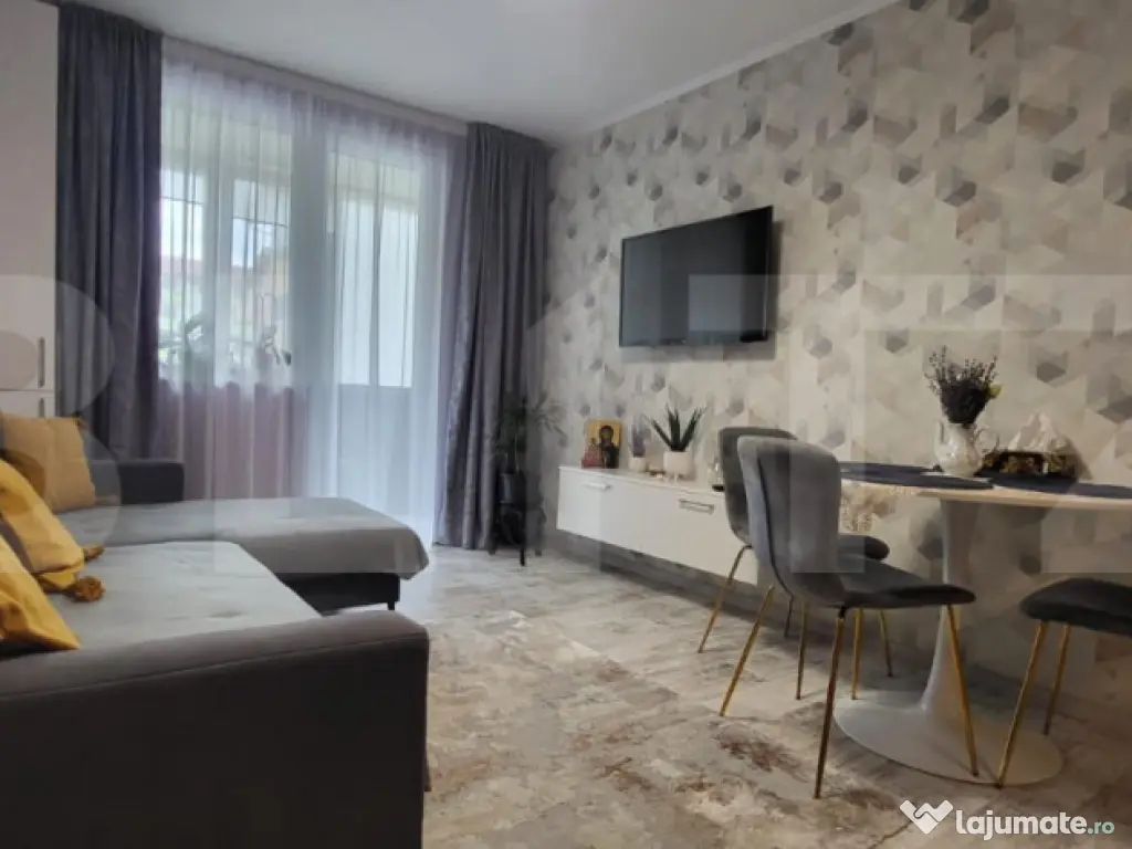 Apartament modern, 2 camere, etaj 1, parcare, zona Eroilor