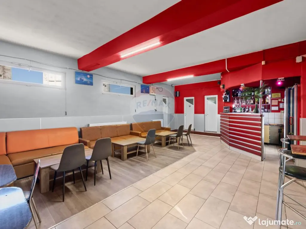 Spațiu comercial de închiriat cu terasa în zona Fortun... 
