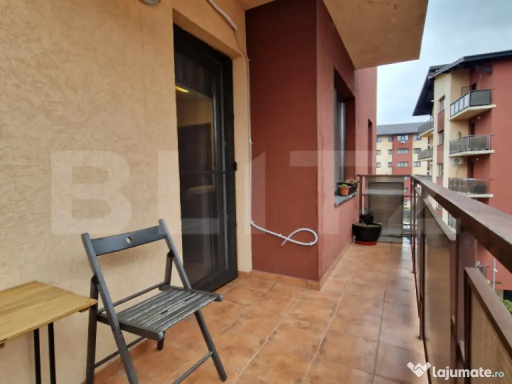 Apartament cu 2 camere deco, 46 mp, parcare, intermediar, zo