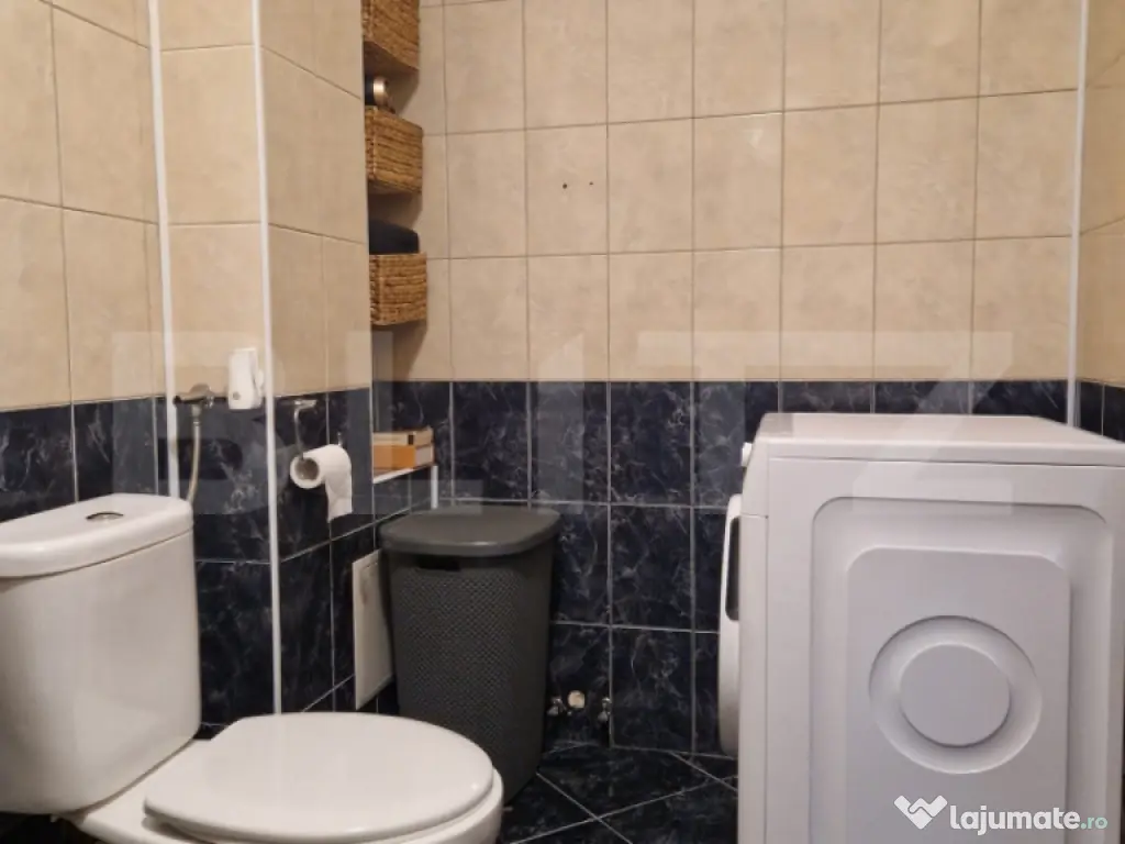 Apartament cu 2 camere deco, 46 mp, parcare, intermediar, zo