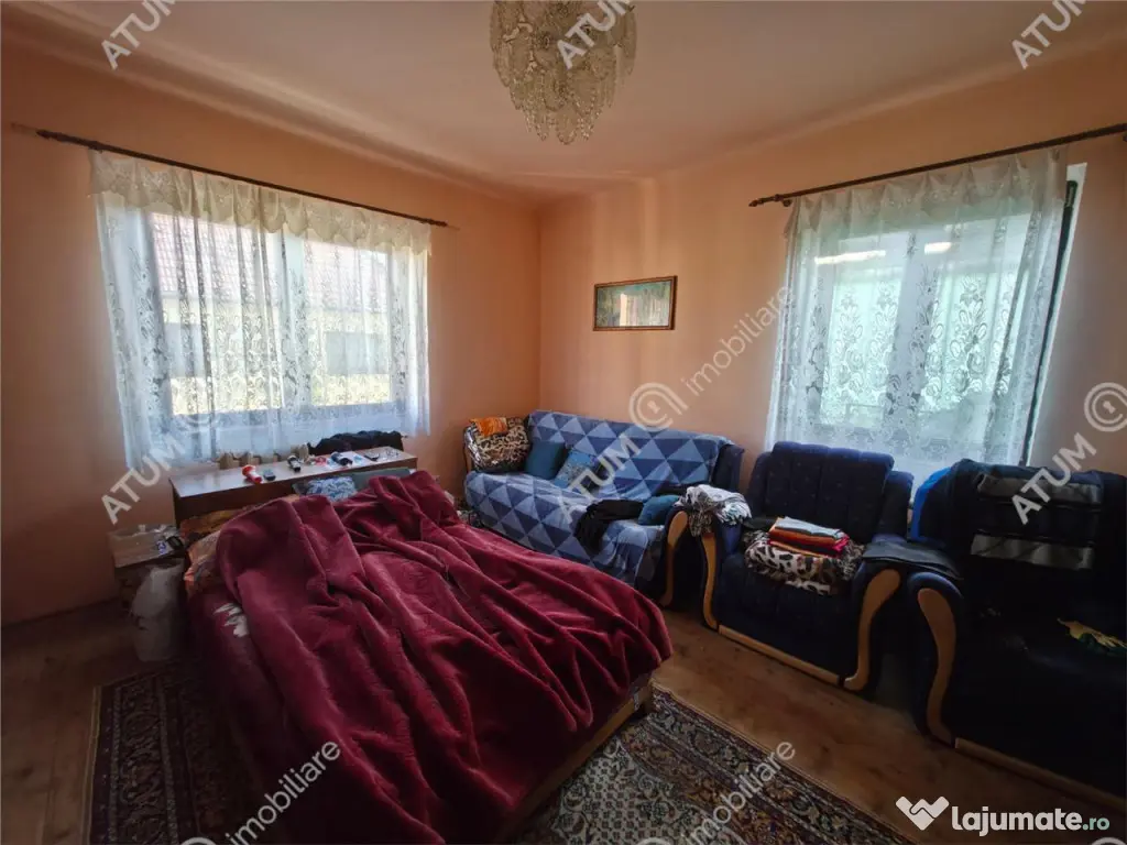 Casa cu 2 camere si gradina 600 mp in Sibiu zona Turnisor