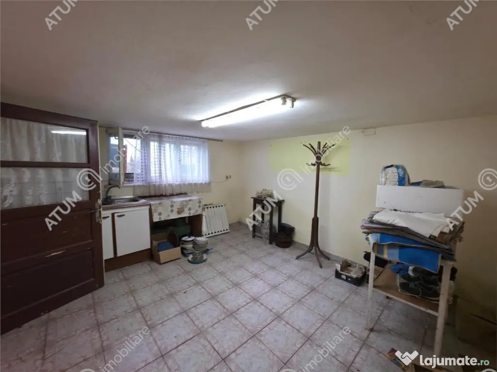 Casa cu 2 camere si gradina 600 mp in Sibiu zona Turnisor 