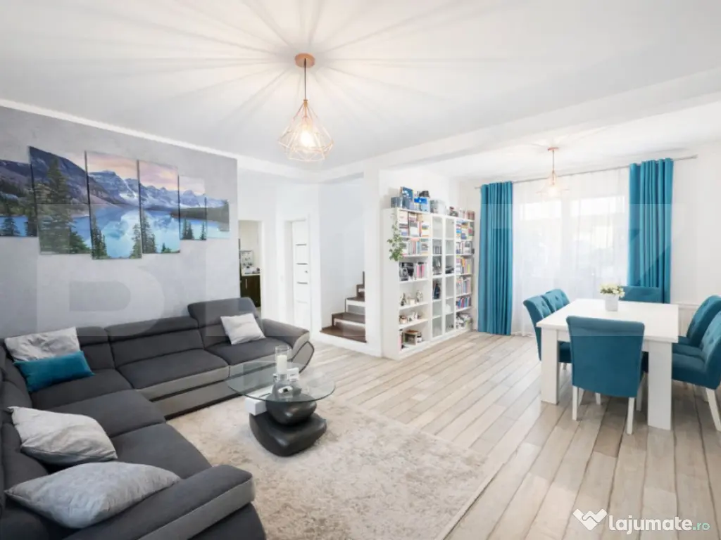 Casa 4 camere, 109 mp, zona Terra