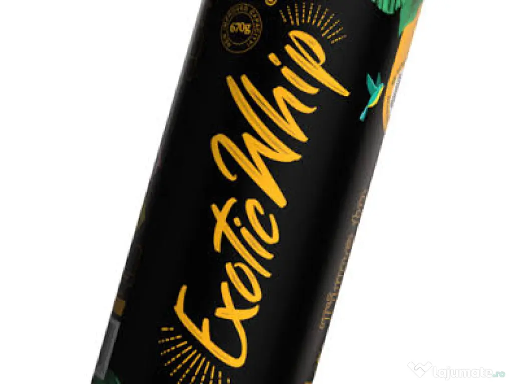 Exotic whip 670gr butelie azot 
