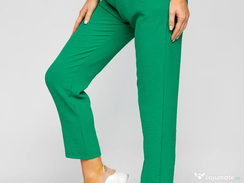 pantaloni verzui grosi 