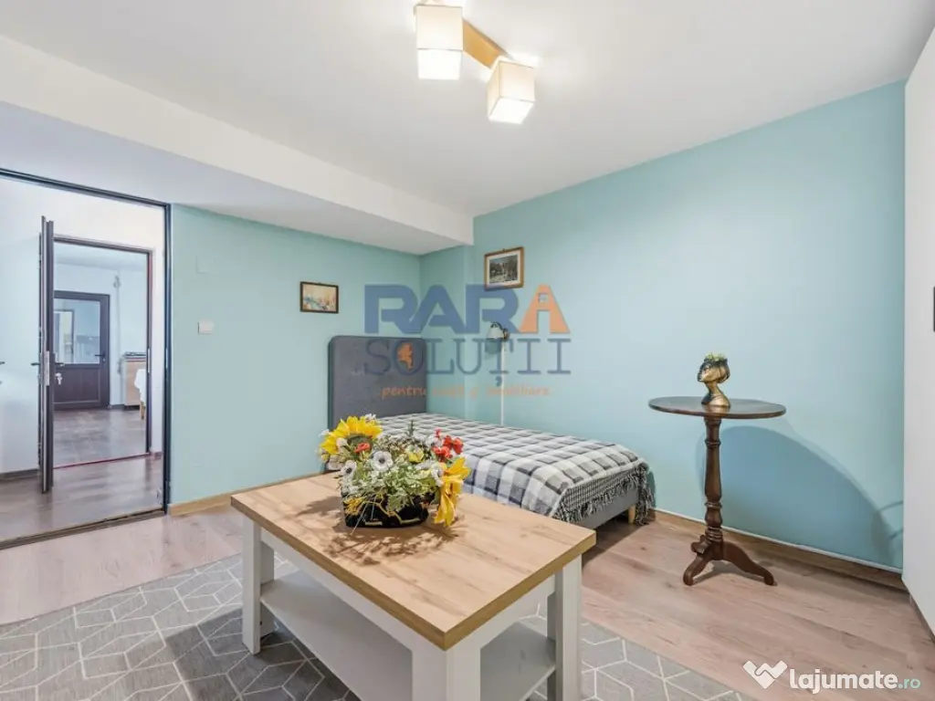 Casă micuță + un pic de curte 