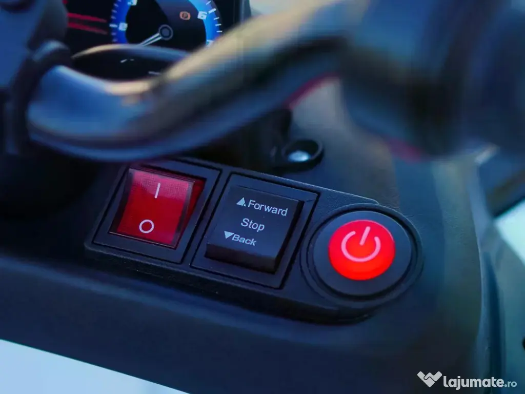 ATV electric pentru copii Kinderauto HL699 6x6, 4x 45W, 12V 14AH #white 