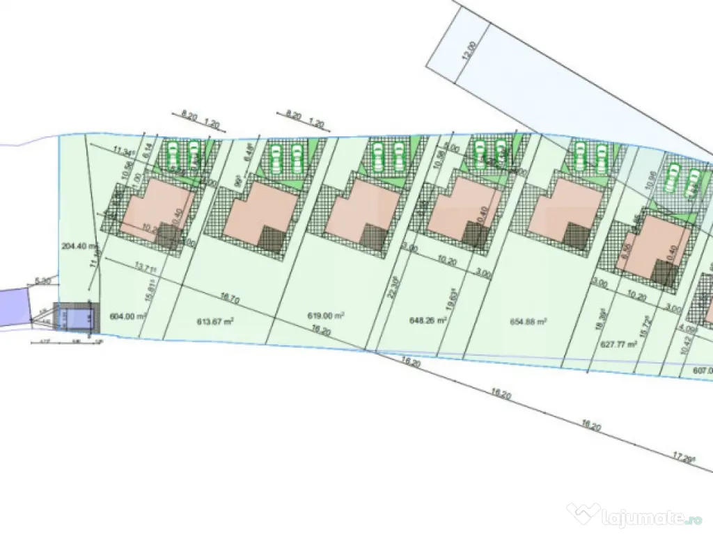 Teren 4400 mp, autorizatie, utilitati, zona Salistea Noua