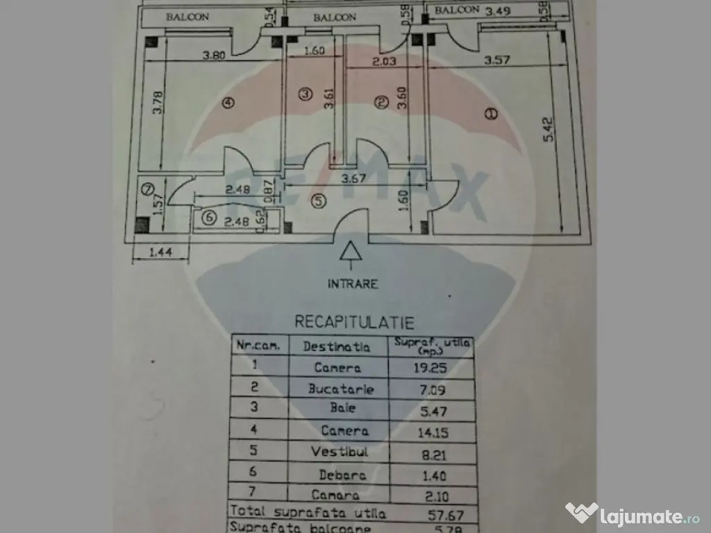 Apartament 2 camere de inchiriat - Calea Victoriei 
