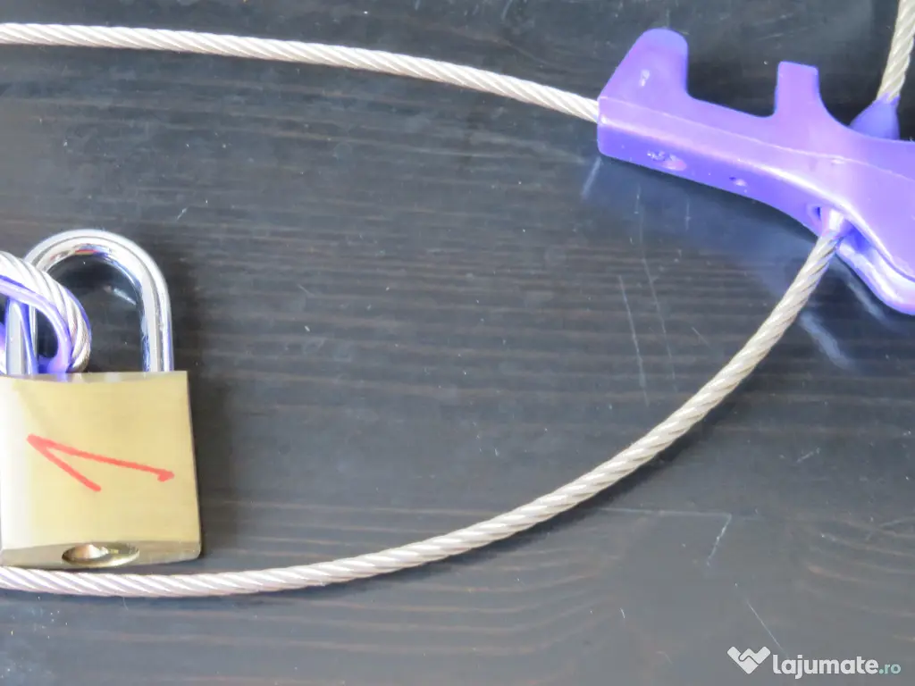 Plasă oțel protecție bagaje 80x60x30 cm 