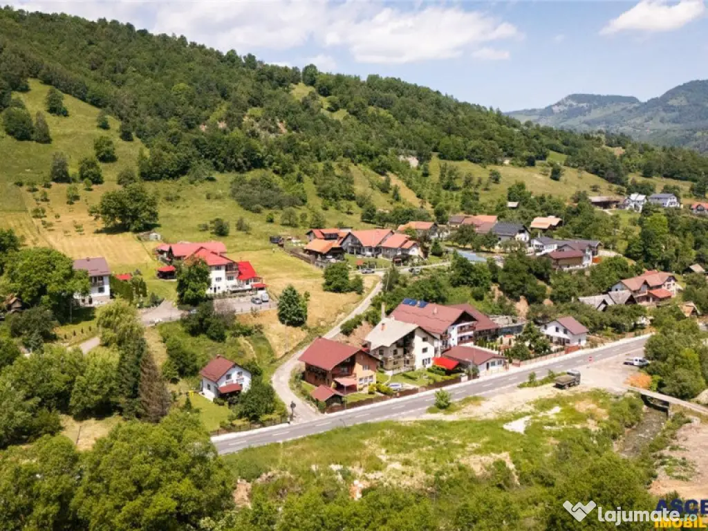 FILM! Moieciu de Jos, Bran, pensiune in conditii apreciabil 