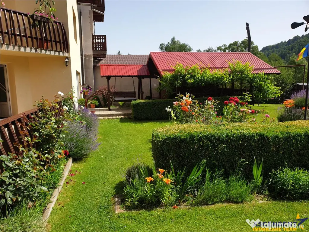 FILM! Moieciu de Jos, Bran, pensiune in conditii apreciabil 