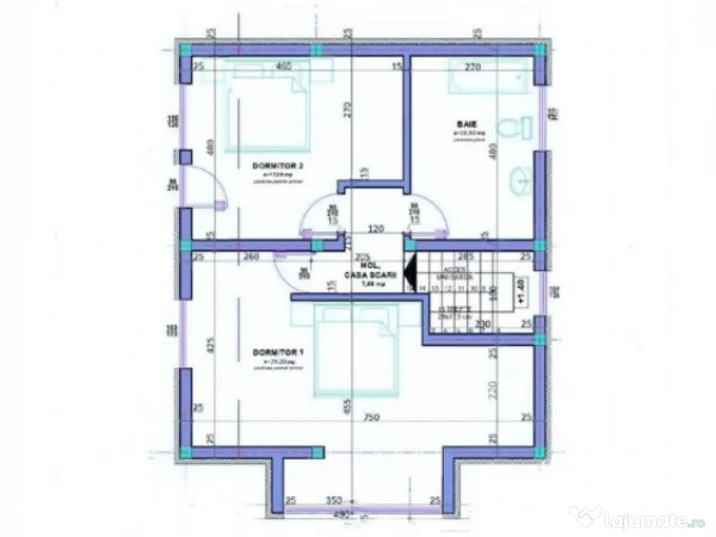 Casa moderna -aflată în stadiu de execuție 104 m² utili 