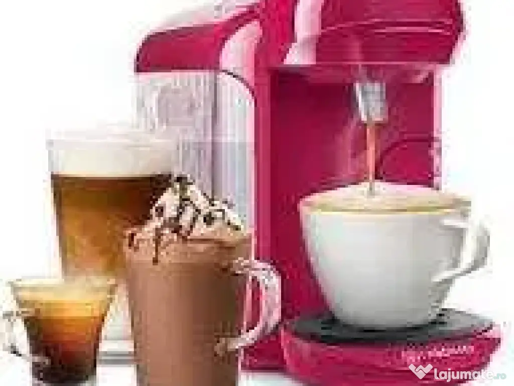 Espressor Bosch Tassimo Vivy 2 + Set capsula reutilizabila + Tamper inox 
