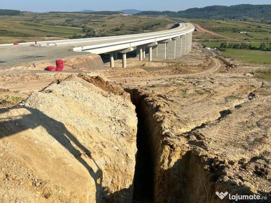 Servicii miniexcavator 3T Excavații, șanțuri, fundații ,fose septice 