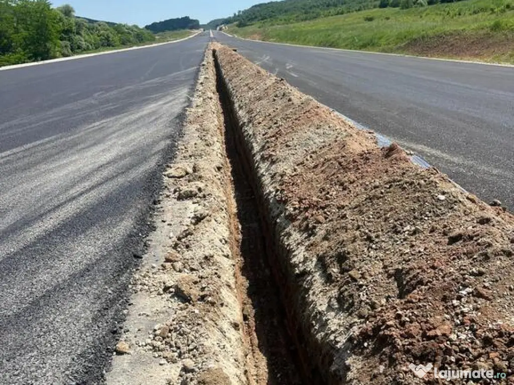 Servicii miniexcavator 3T Excavații, șanțuri, fundații ,fose septice 