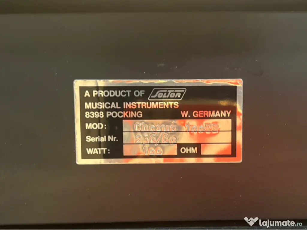 Amplificator de chitară Solton Chorus 100