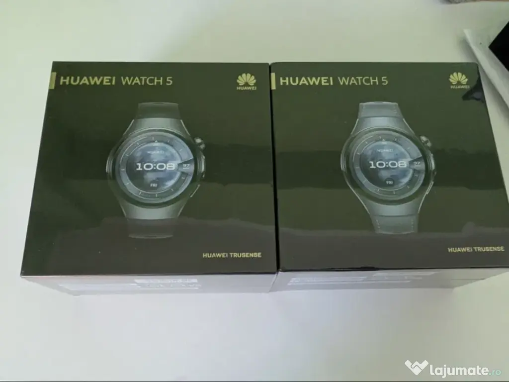 Huawei watch 5 LTE eSim 46mm Black | Titanium Purple sigilat | garantie 