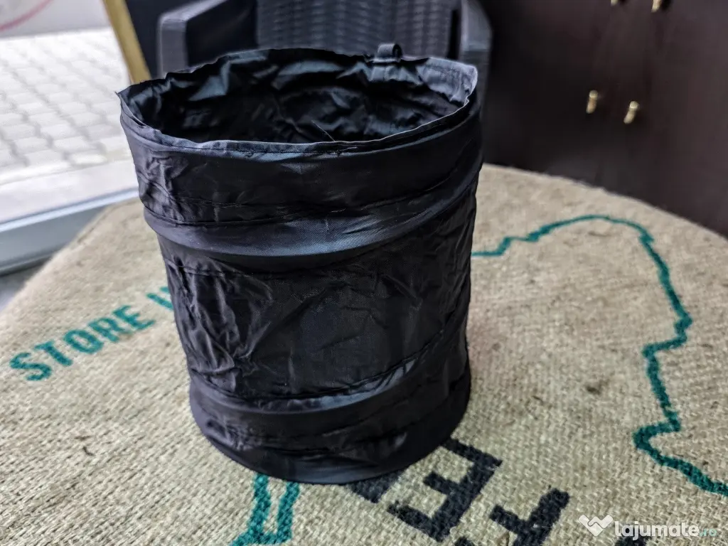 Coș textil pliabil impermeabil – ușor, practic și compact