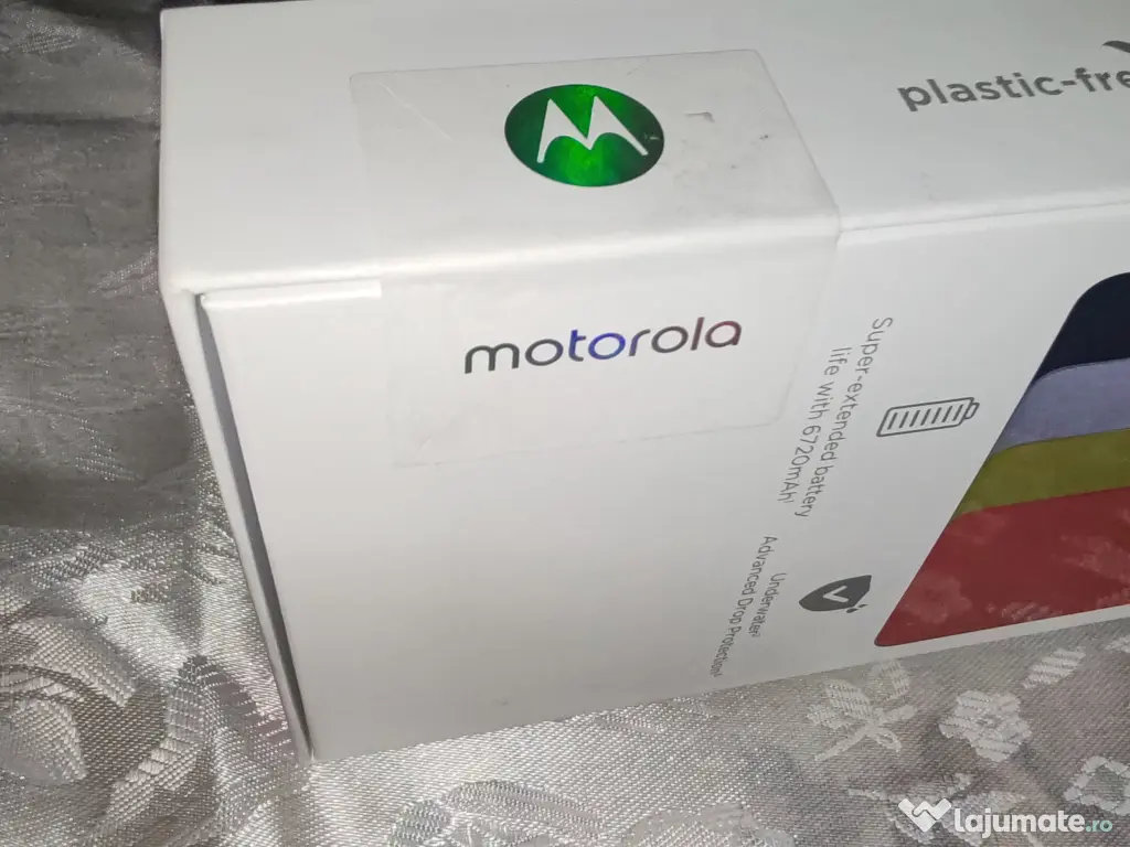 Motorola g86 Power, Dual SIM, 256GB, 12GB RAM, 5G, (dark blue), Nou, SIGILAT 