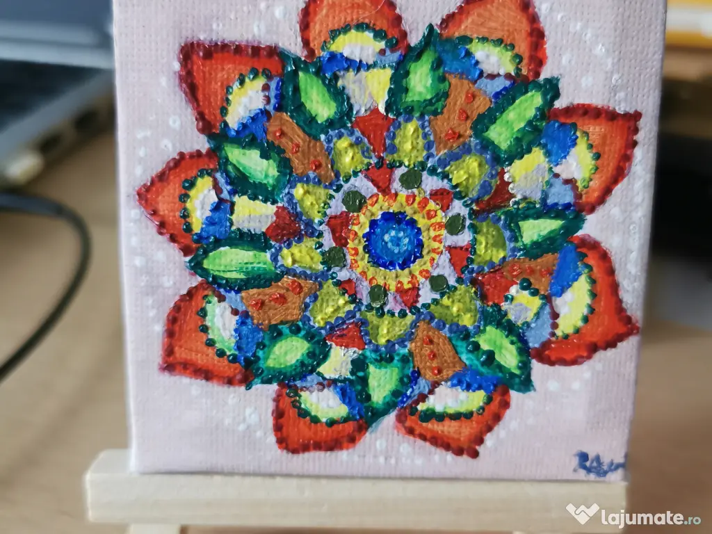 Mini tablou pictat