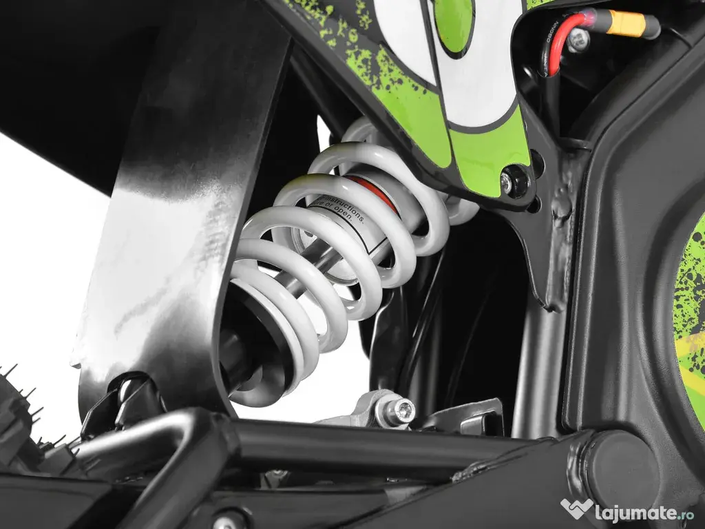 Motocicleta electrica Kinderauto Motobike 35 1500W 48V roti 14/12 Green