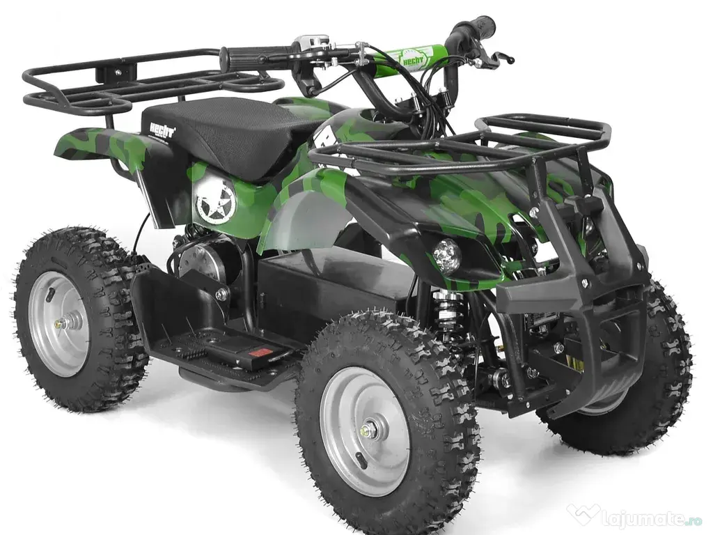 ATV electric Kinderauto ArmyGreen Quad 1000W 36V 12Ah