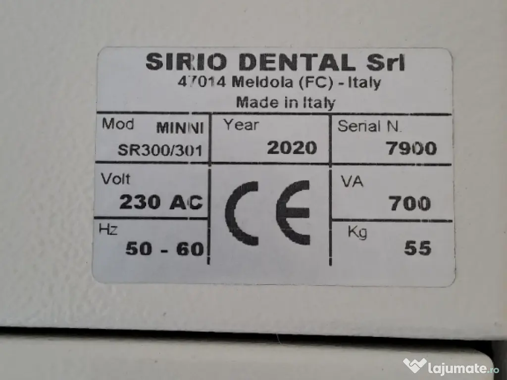 Centrifuga tehnica dentara, model SR300 Minni 