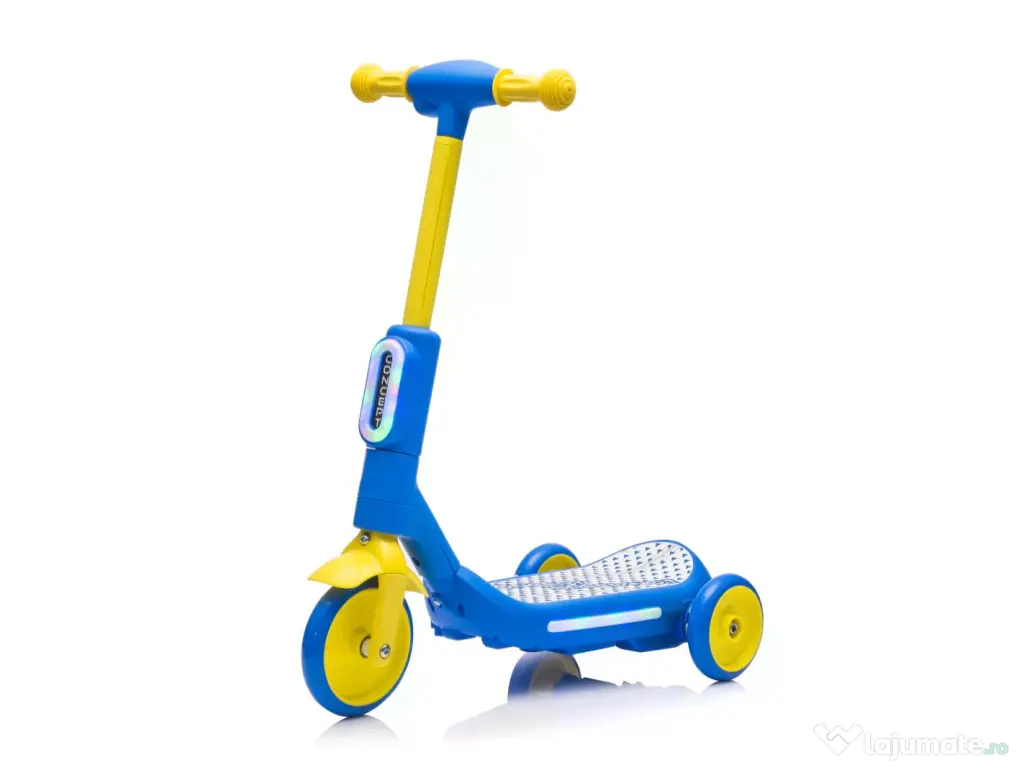 Trotineta electrica Kinderauto Aquamist cu aburi, lumini 30W 6V Yellow