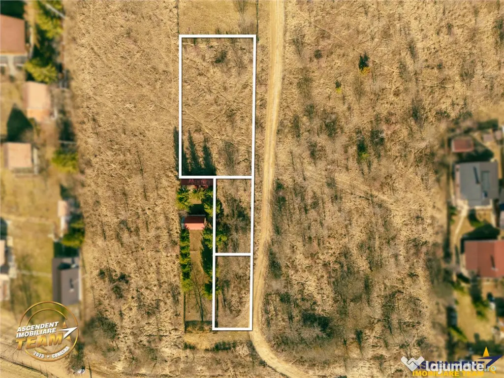 FILM!Terenuri intravilane,3 parcele, remarcabil areal,lacul