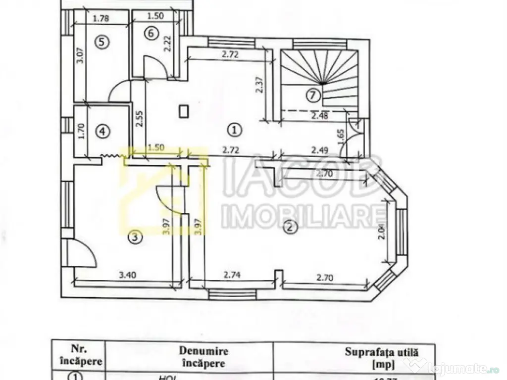 Vila P M, 1150 mp teren, comuna Magura, jud. Bacau 