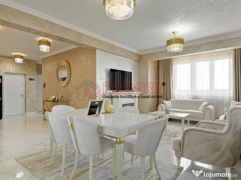 Apartament 3 camere Popesti-Leordeni mobilat utilat 