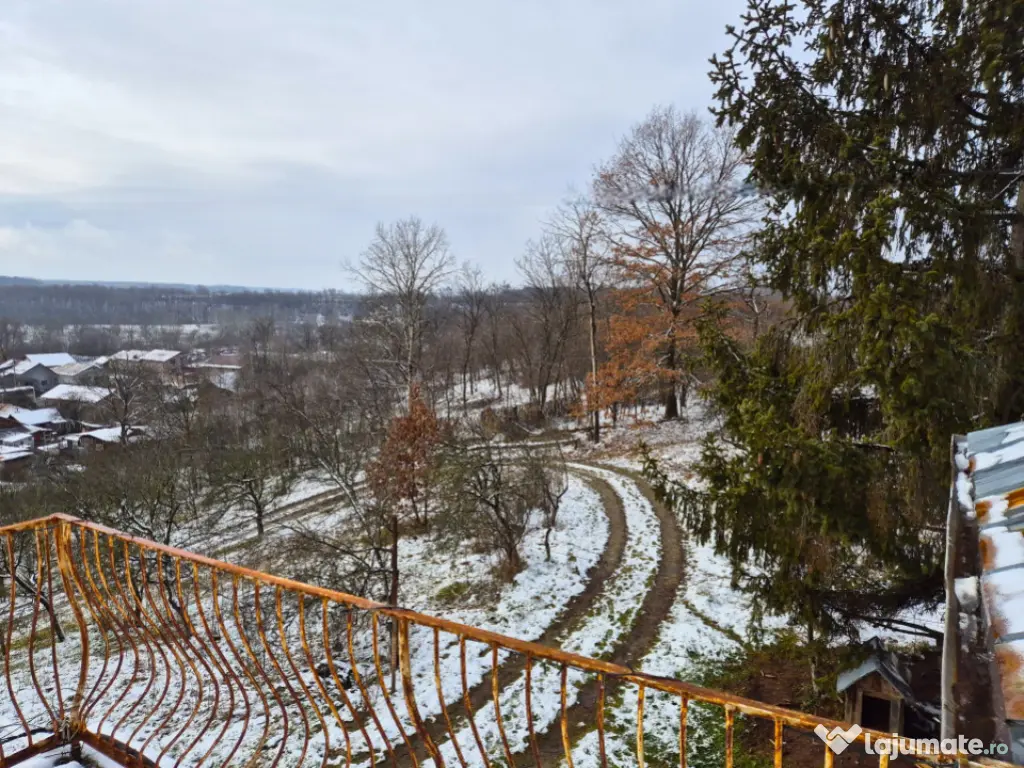 Moșia boierească din vârf de deal, Scorțeni - Prahova, c 