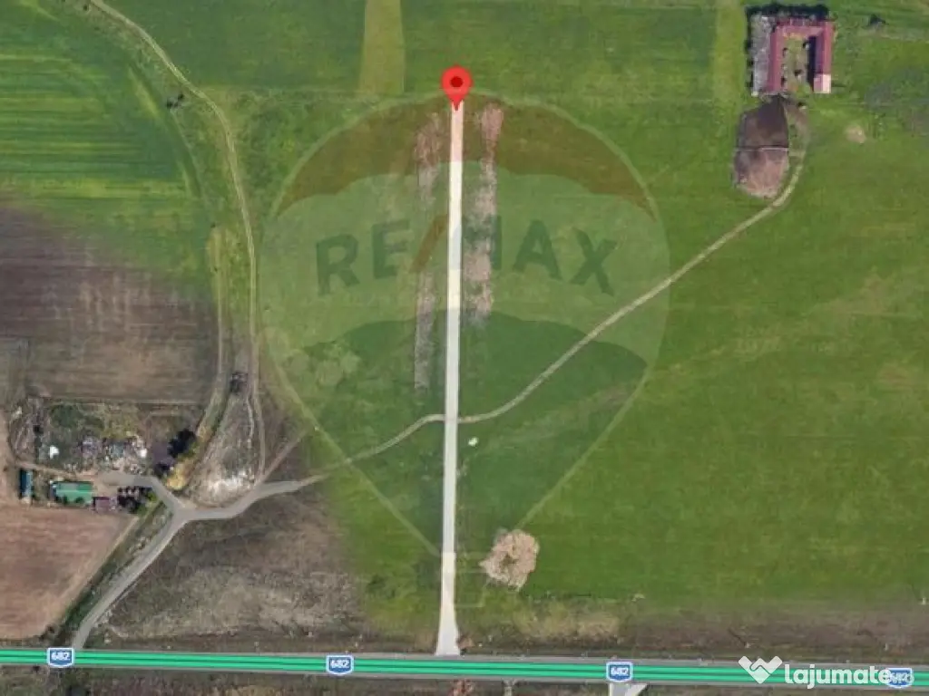 Teren intravilan 10.000 mp în Zona Industrială Sud Arad 