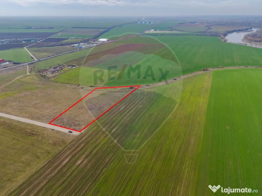 Teren intravilan 10.000 mp în Zona Industrială Sud Arad 