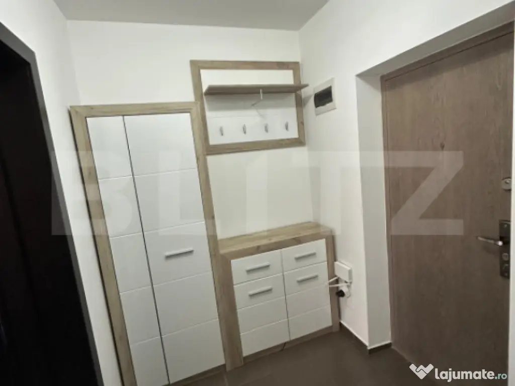 Garsonieră modernă cu balcon, bloc nou - Sânpetru 