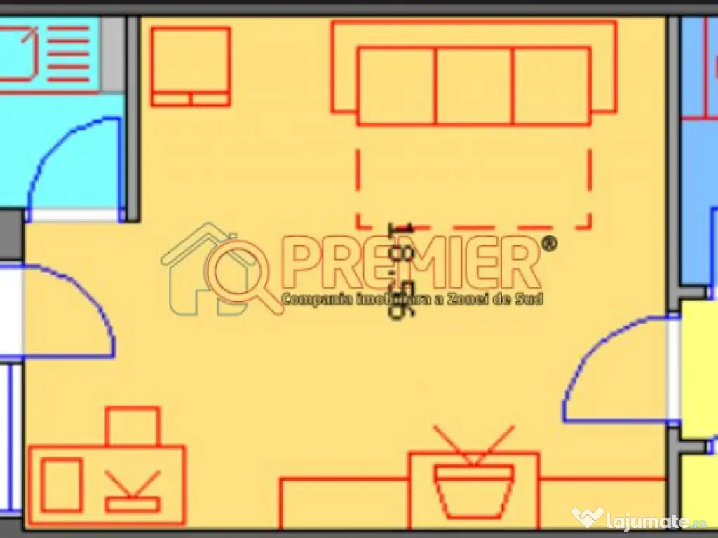 Turnu Magurele - Garsonieră de vânzare