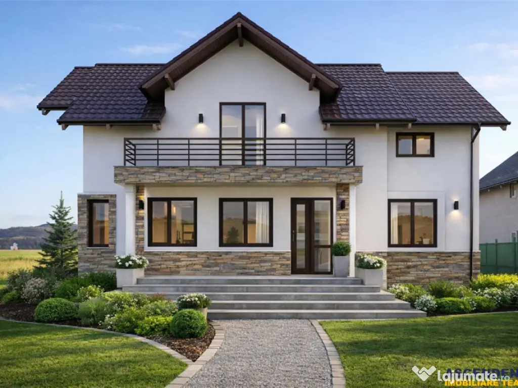 Casa eleganta pe 2 nivele, la 15 minute de Brasov, DJ 112A, 