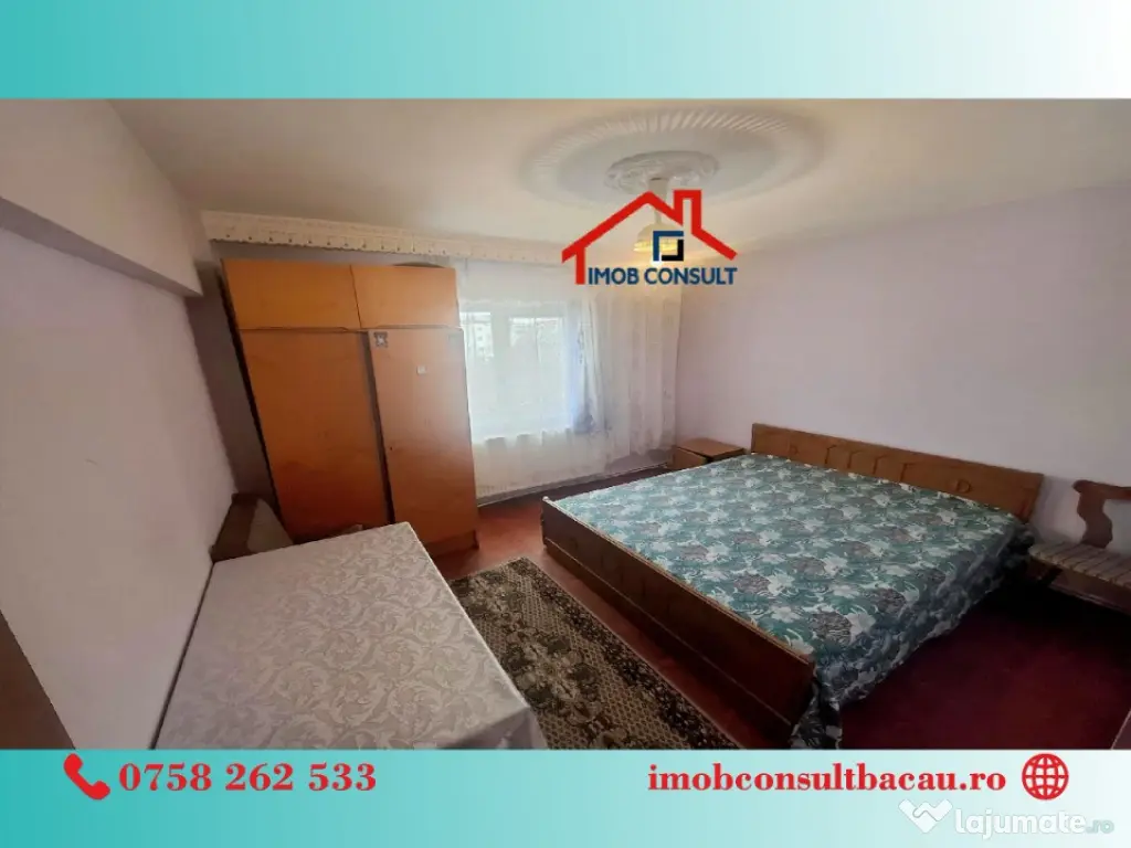 Apartament 2 camere decomandat – etaj 2 – zona Liceul Sportiv! CE1526 