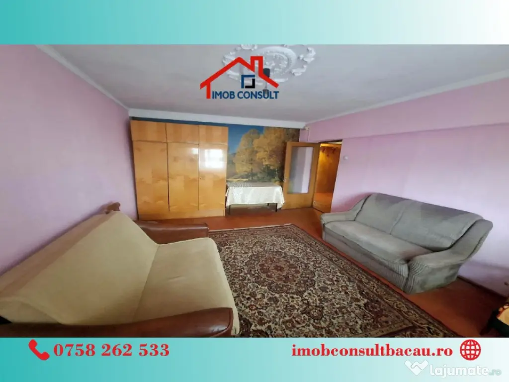 Apartament 2 camere decomandat – etaj 2 – zona Liceul Sportiv! CE1526 