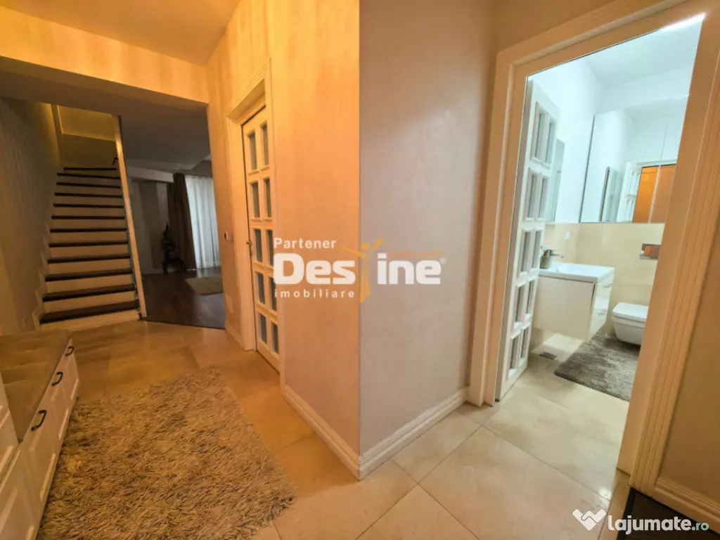 Casă tip duplex 7 camere D+P!+M mobilat și utilat 160 mp 