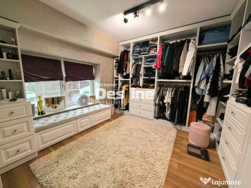 Casă tip duplex 7 camere D+P!+M mobilat și utilat 160 mp 