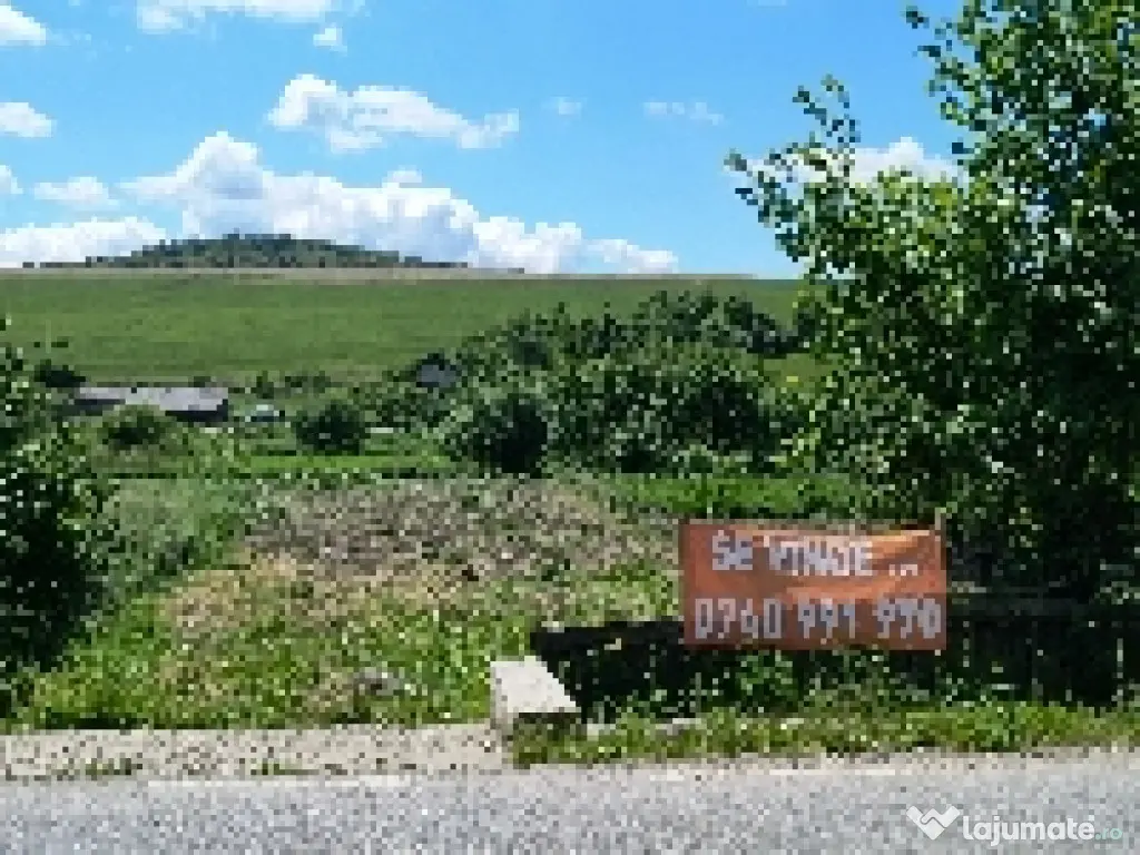 Teren intravilan 1700 mp Certificat de Urbanism