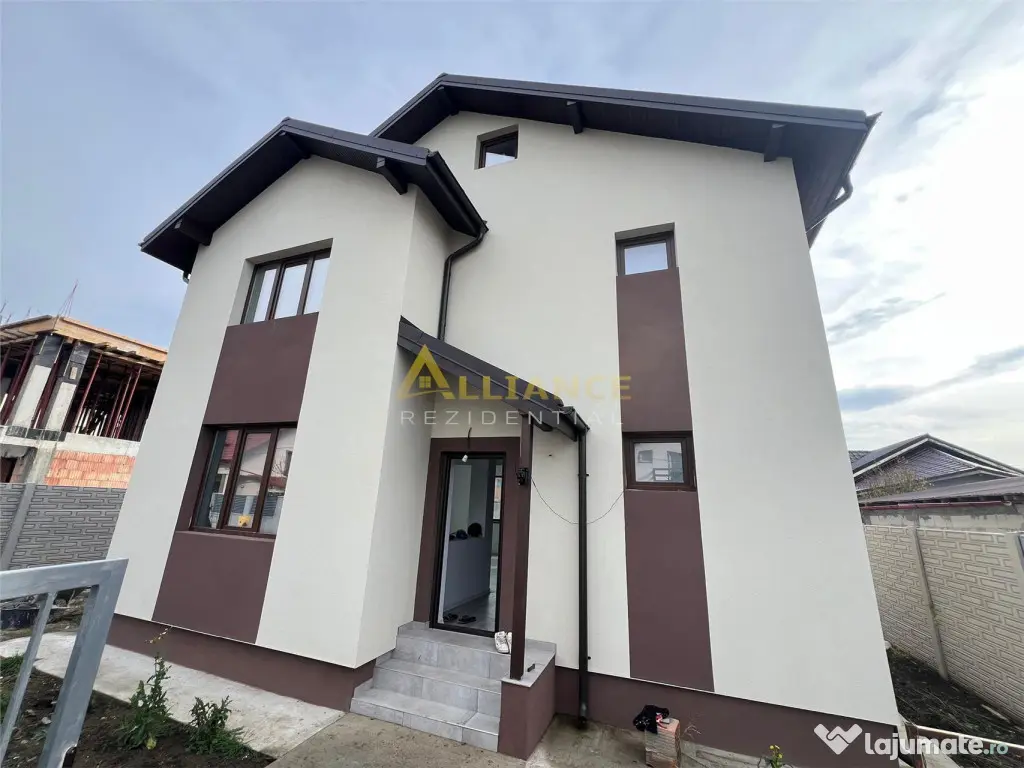 Vila individuala-4camere -2bai-pod -incalzire pardoseala 